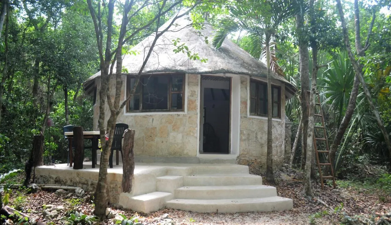 Jaktstuga Drop By Nature Hotel Ruta De Los Cenotes Puerto Morelos