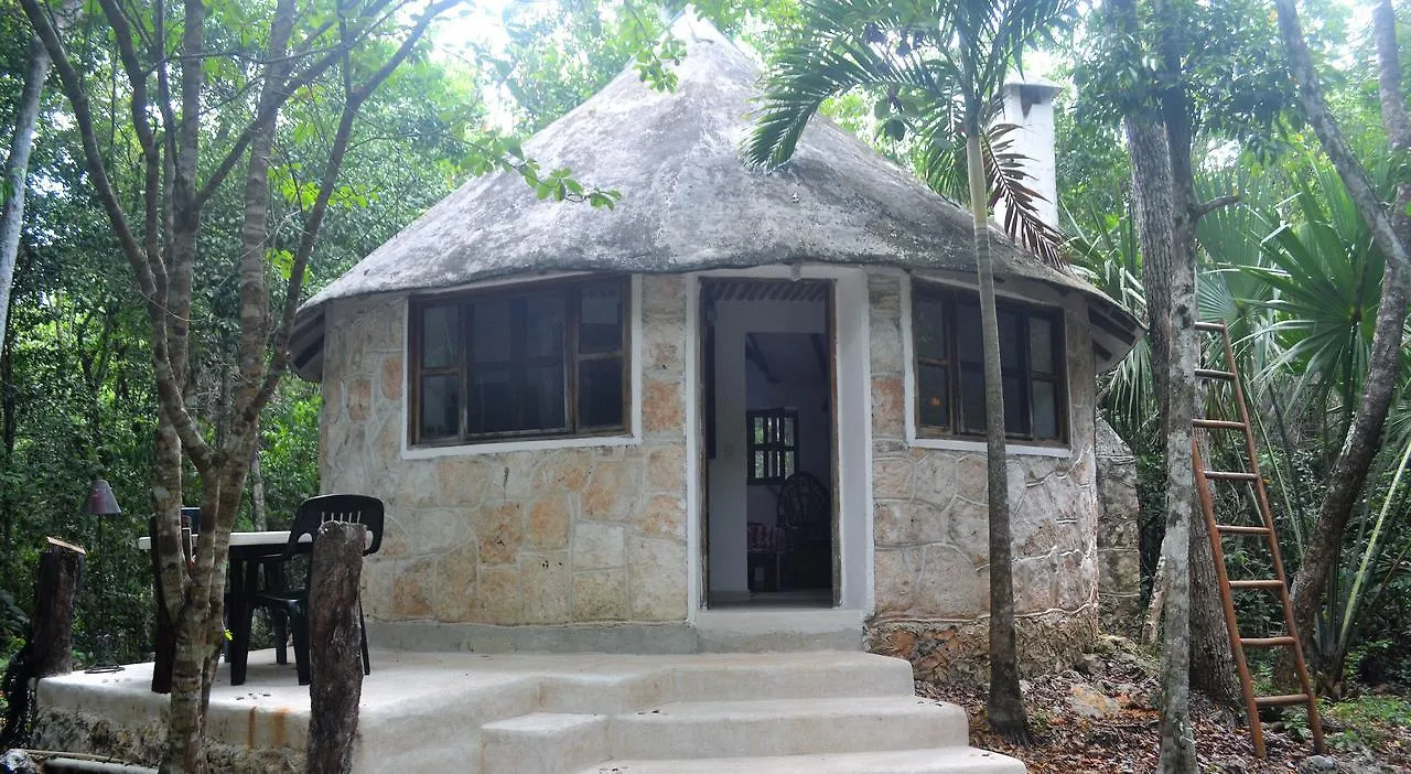 Drop By Nature Hotel Ruta De Los Cenotes Puerto Morelos Jaktstuga